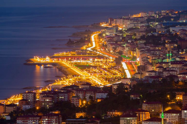 Arsin Merkez ve Mahalleleri - Taksi Hizmet Bölgesi