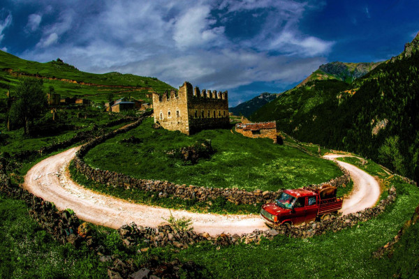 Santa Harabeleri - Taksi Hizmet Bölgesi